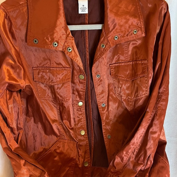 Ruby rd rustic bronze metallic jacket size 10 - Picture 2 of 9